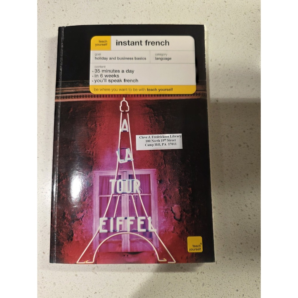 Teach Yourself Instant French New Edition (TYIC) by Smith, Elisabeth Paperback